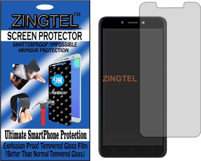 ZINGTEL Tempered Glass Guard for TECNO POP 2 PRO (Flexible, Unbreakable)(Pack of 1)