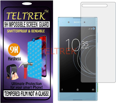 TELTREK Tempered Glass Guard for SONY XPERIA XA1 PLUS DUAL (Flexible, Unbreakable)(Pack of 1)