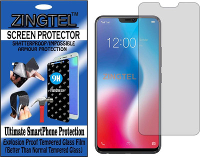 ZINGTEL Tempered Glass Guard for VIVO 1723 (V9) (Flexible, Unbreakable)(Pack of 1)