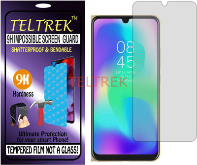 TELTREK Tempered Glass Guard for TECNO POUVOIR 3 PLUS LB8 (Flexible, Unbreakable)(Pack of 1)