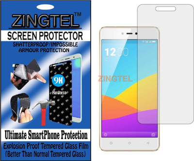 ZINGTEL Tempered Glass Guard for GIONEE F103 PRO (Flexible, Unbreakable)(Pack of 1)