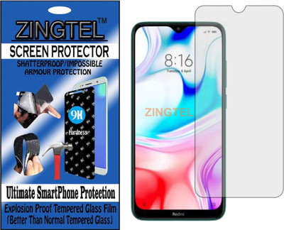 ZINGTEL Tempered Glass Guard for MI REDMI 8 (Flexible, Unbreakable)(Pack of 1)