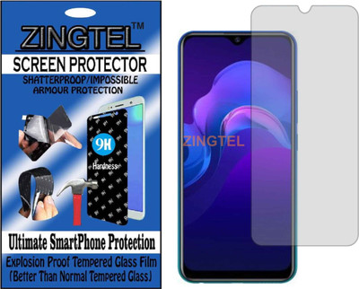 ZINGTEL Tempered Glass Guard for VIVO Y15 2019 (Flexible, Unbreakable)(Pack of 1)