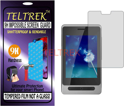 TELTREK Tempered Glass Guard for PANASONIC GD31 (Flexible, Unbreakable)(Pack of 1)