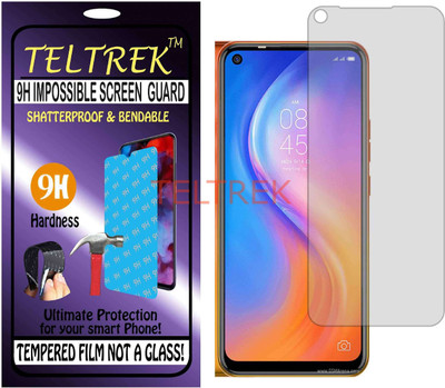TELTREK Tempered Glass Guard for TECNO SPARK 5 (KD7H) (Flexible, Unbreakable)(Pack of 1)