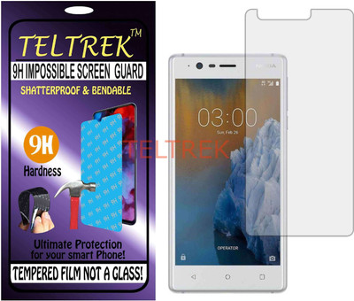 TELTREK Tempered Glass Guard for NOKIA NOKIA 3 (Flexible, Unbreakable)(Pack of 1)