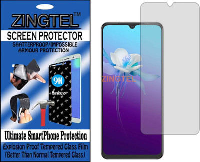 ZINGTEL Tempered Glass Guard for VIVO V20 (Flexible, Unbreakable)(Pack of 1)