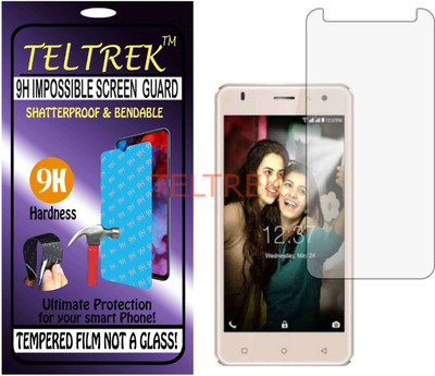 TELTREK Tempered Glass Guard for INTEX AQUA S3 (Flexible, Unbreakable)(Pack of 1)