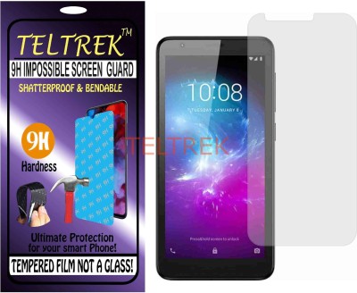 TELTREK Tempered Glass Guard for ZTE BLADE A3 (2019) (Flexible, Unbreakable)(Pack of 1)