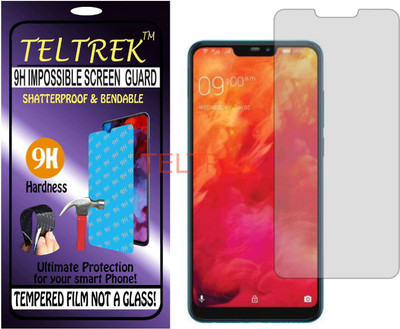 TELTREK Tempered Glass Guard for LAVA Z92 (Flexible, Unbreakable)(Pack of 1)