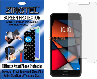 ZINGTEL Tempered Glass Guard for VOTO V2I (Flexible, Unbreakable)(Pack of 1)