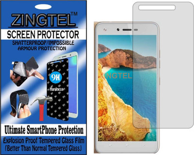 ZINGTEL Tempered Glass Guard for TECNO W3 PRO (Flexible, Unbreakable)(Pack of 1)