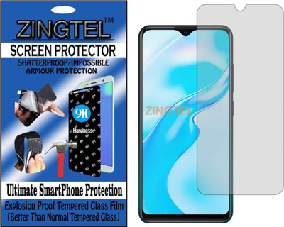ZINGTEL Tempered Glass Guard for VIVO Y1S (Flexible, Unbreakable)(Pack of 1)
