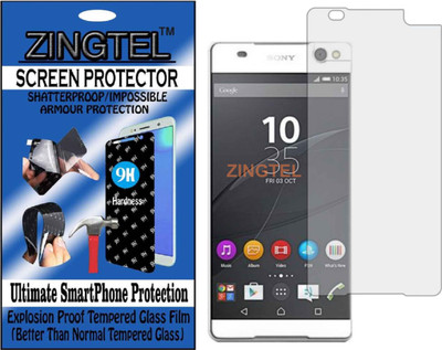 ZINGTEL Tempered Glass Guard for SONY XPERIA C5 ULTRA (Flexible, Unbreakable)(Pack of 1)
