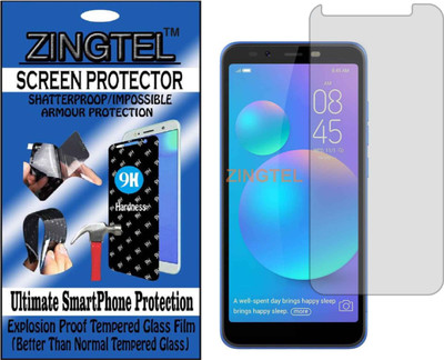 ZINGTEL Tempered Glass Guard for TECNO CAMON I ACE (Flexible, Unbreakable)(Pack of 1)