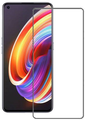 HOBBYTRONICS Tempered Glass Guard for REALME 8(Pack of 1)