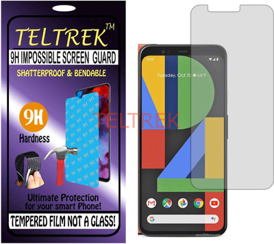TELTREK Tempered Glass Guard for GOOGLE PIXEL 4 (Flexible, Unbreakable)(Pack of 1)
