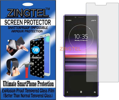 ZINGTEL Tempered Glass Guard for SONY XPERIA 1 (Flexible, Unbreakable)(Pack of 1)