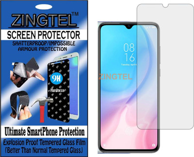 ZINGTEL Tempered Glass Guard for XIAOMI MI 9 LITE (Flexible, Unbreakable)(Pack of 1)