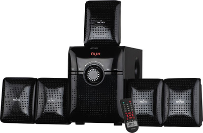 TECNIA Super King 510 Bluetooth 5.1 Home Theater System 50 W Bluetooth Home Theatre(Black, 5.1 Channel)