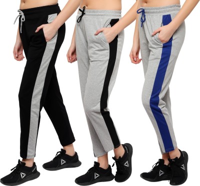 FASHA Colorblock Women Multicolor Track Pants