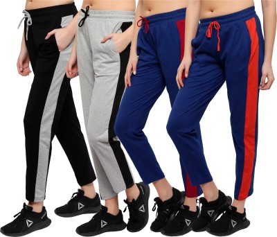 FASHA Colorblock Women Multicolor Track Pants