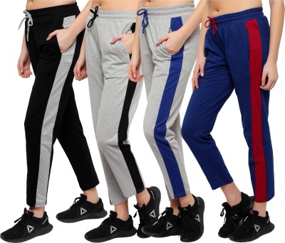 FASHA Striped Women Multicolor Track Pants