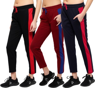 Eha Striped Women Multicolor Track Pants