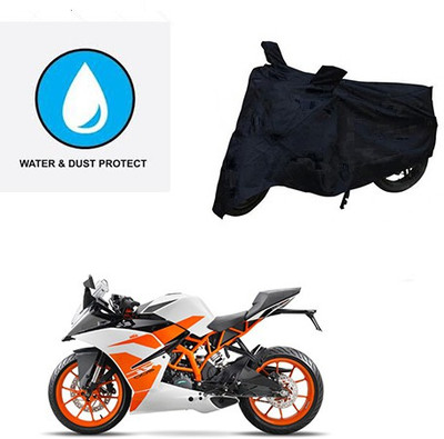 Feel heaven Two Wheeler Cover for KTM(Duke 200, Black)