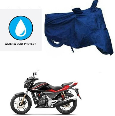 RPSENTTERPR Waterproof Two Wheeler Cover for Honda(CBZ Extreme, Blue)