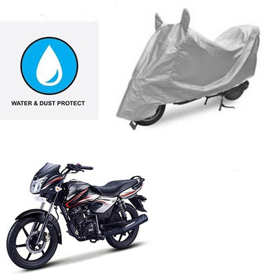RPSENTTERPR Waterproof Two Wheeler Cover for TVS(Phoenix 125, Silver)