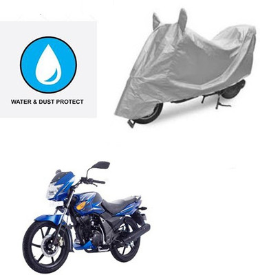 RPSENTTERPR Waterproof Two Wheeler Cover for TVS(Flame SR125, Silver)