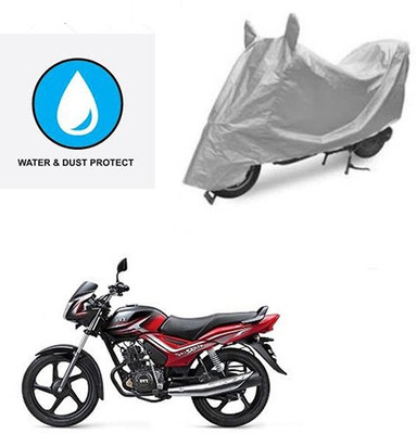 Atulit enterprises Two Wheeler Cover for TVS(Star City, Silver)