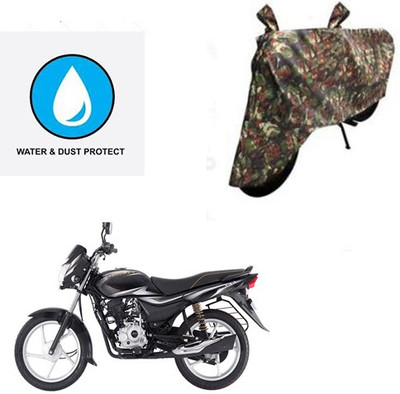 Feel heaven Two Wheeler Cover for Bajaj(Platina 100 DTS-i, Multicolor)
