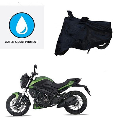 Feel heaven Two Wheeler Cover for Bajaj(Dominar, Black)