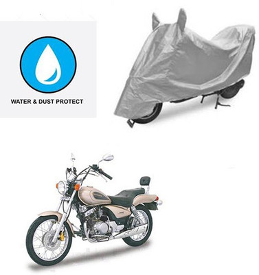 Atulit enterprises Two Wheeler Cover for Yamaha(Enticer, Silver)