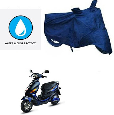 RPSENTTERPR Waterproof Two Wheeler Cover for Hero(Electric Cruz, Blue)
