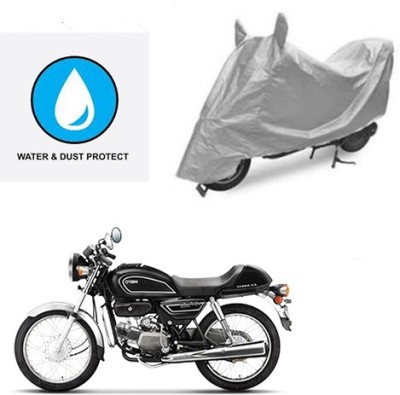 Atulit enterprises Two Wheeler Cover for Hero(Splendor Pro Classic, Silver)