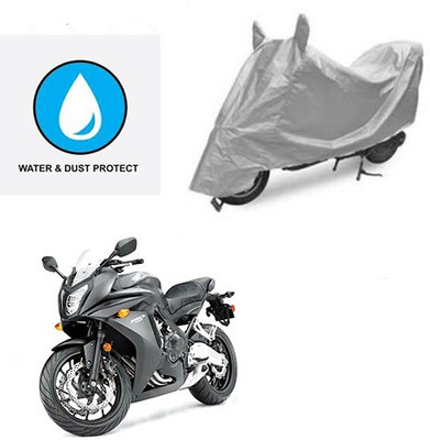 Atulit enterprises Two Wheeler Cover for Honda(CBR 650F, Silver)