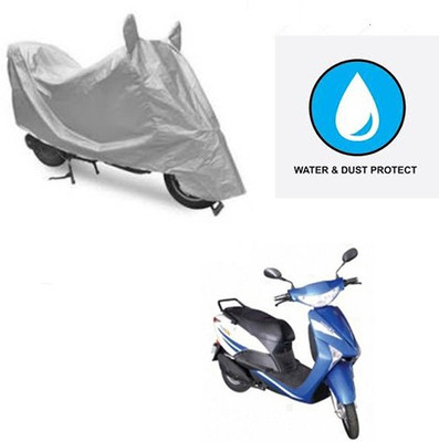 Atulit enterprises Two Wheeler Cover for Indus(Yo Xplor, Silver)