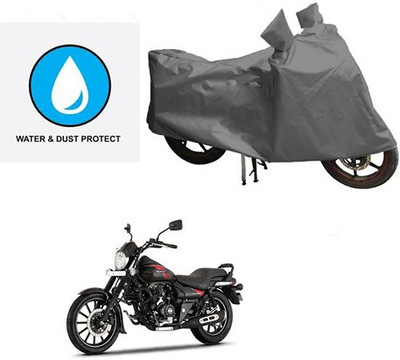 RPSENTTERPR Waterproof Two Wheeler Cover for Bajaj(Avenger 220 Street, Grey)