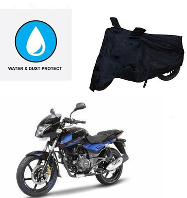 RPSENTTERPR Waterproof Two Wheeler Cover for Bajaj(Pulsar 150 DTS-i, Black)