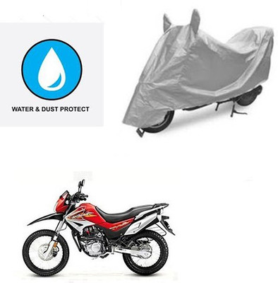 Atulit enterprises Two Wheeler Cover for Hero(Impulse, Silver)