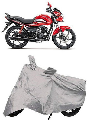 CSC CRAFT Waterproof Two Wheeler Cover for Hero(Passion Pro TR, Silver)