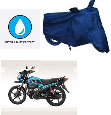 RPSENTTERPR Waterproof Two Wheeler Cover for Honda(Passion Pro TR, Blue)