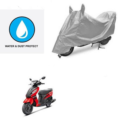 Atulit enterprises Two Wheeler Cover for Suzuki(Let's, Silver)