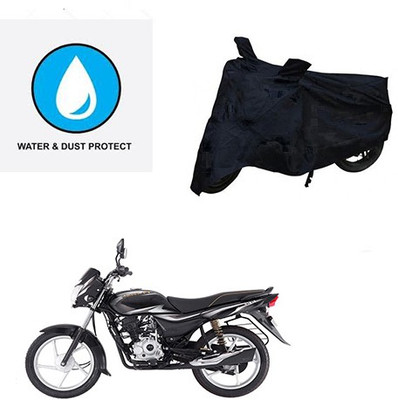 Feel heaven Two Wheeler Cover for Bajaj(Platina 100 DTS-i, Black)