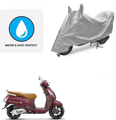 RPSENTTERPR Waterproof Two Wheeler Cover for Suzuki(Access SE, Silver)