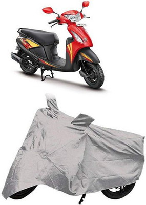 CSC CRAFT Waterproof Two Wheeler Cover for Hero(Pleasure+ 110, Silver)