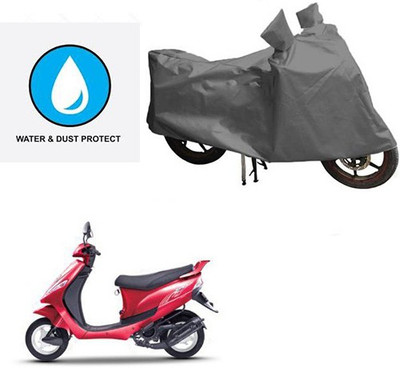RPSENTTERPR Waterproof Two Wheeler Cover for Mahindra(Kine, Grey)